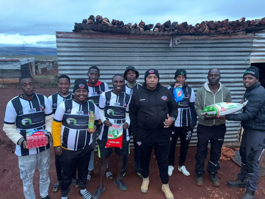 From receiver to giver: Zebra FC supports families in need Donations made